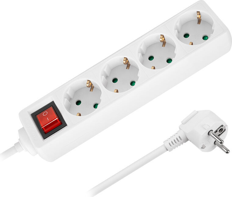 PRELUNGITOR 4 PRIZE CU ÎNTRERUPĂTOR 3X1.0MM 1.5M Rebel URZ3574-1.5 — imaginea 3