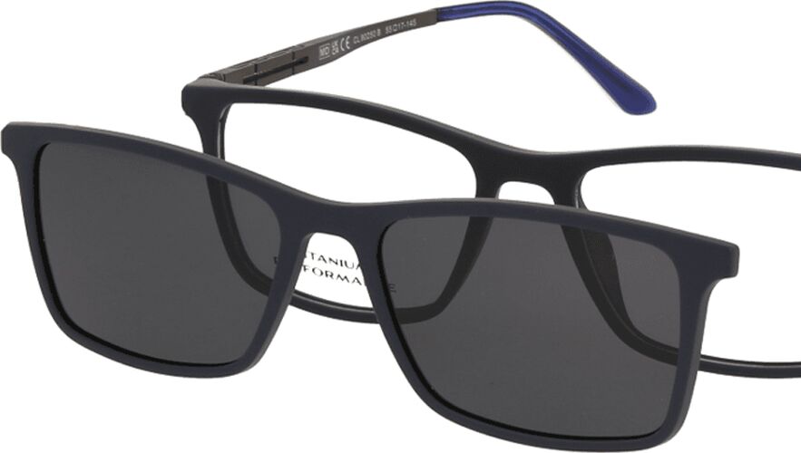 Rame ochelari cu Clip On Solano CL90250B 55 Albastru