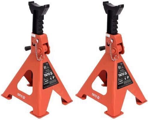 Set 2 suporti pentru auto Yato YT-17312 capacitate 6 Tone — imaginea 3