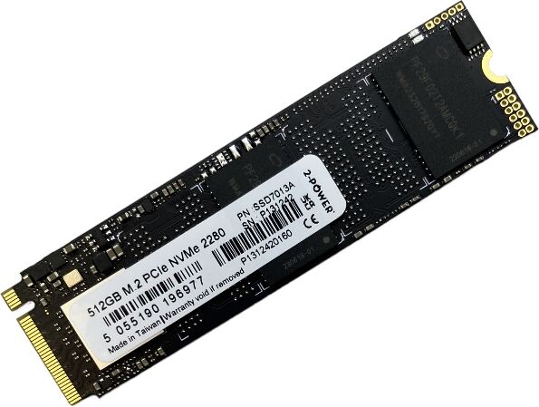 Solid-State Drive Nou SSD 512 GB M.2 NVMe PCIe 2280 Brand 2-Power