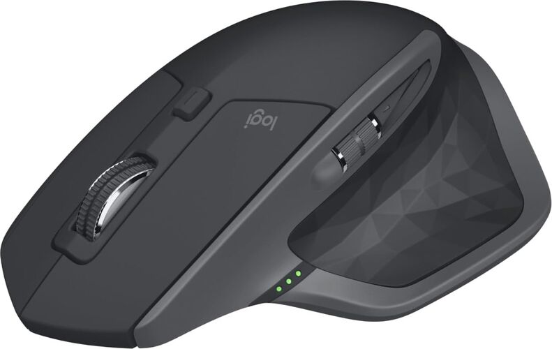 Mouse wireless cu Bluetooth Logitech MX Master 2S gri - SECOND - imagine 1
