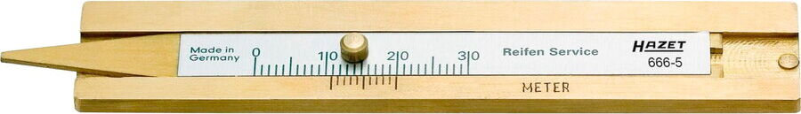 Hazet Tire Tread Depth Gauge 666-5 Gauge — imaginea 5