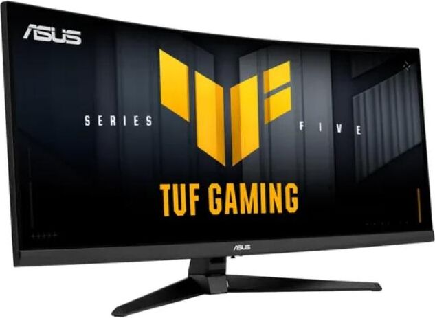 gaming curbat Asus 34" 200Hz VA 0.5ms WQHD (3440x1440) HDMI DisplayPort Boxe negru - imagine 1