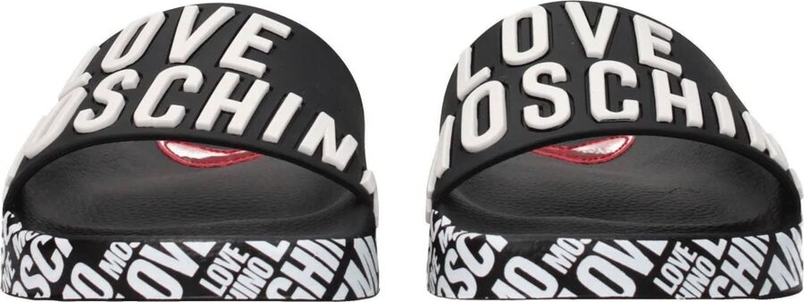 ＝LOVE Slapi dama Love Moschino ja28112g0gi17000 Negru Alb 37 EU