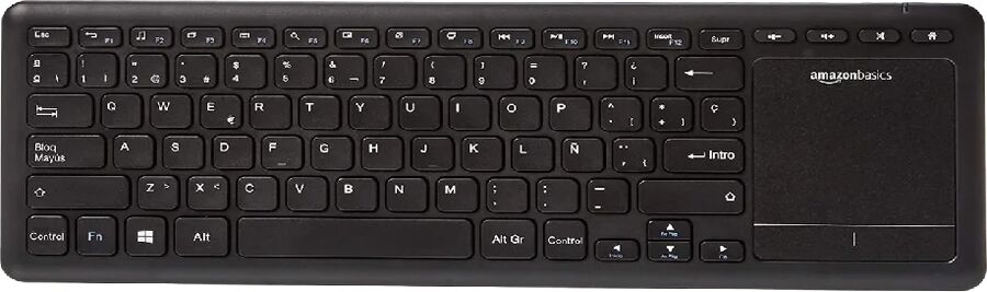 Tastatura wireless Amazon Basics cu touchpad pentru Smart TV - RESIGILAT