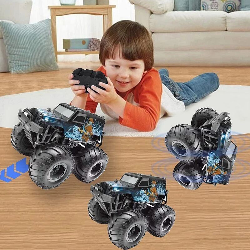 Mașina off-road cu telecomanda, cascadorii multiple, rotire verticală 360 grade, toate tipurile de teren — imaginea 5