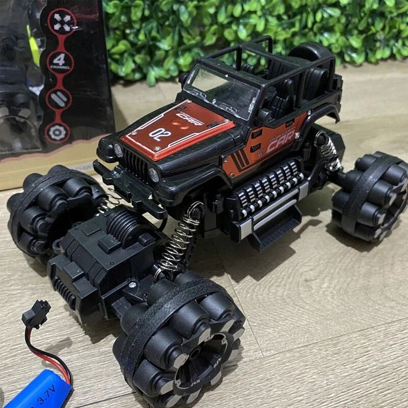 Mașinuță cu telecomanda, drift die cast, 1:16, suspensie arcuri mari, 14x22x12 cm — imaginea 6