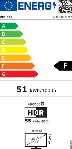 Philips AMBILIGHT 43PUS8001 — imaginea 6