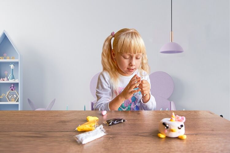 Set Air Clay cu argila ușoară pentru modelaj Lovin 6 culori Squishy Hero Teensy-Weensy — imaginea 5