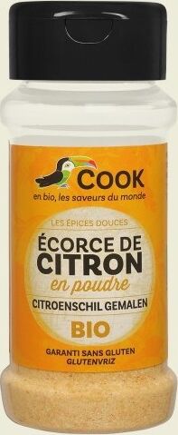 Coaja de lămâie pudră bio 32g Cook — imaginea 2