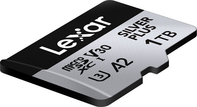 Lexar High-Performance Silver Plus microSDXC 1TB + adaptor — imaginea 6