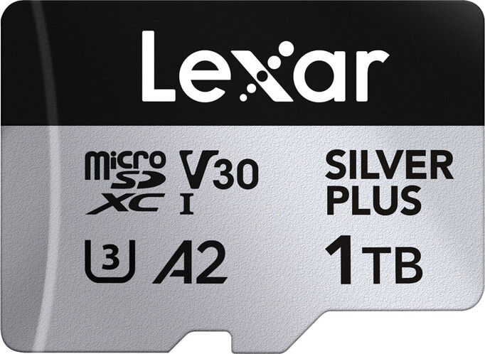 Lexar High-Performance Silver Plus microSDXC 1TB + adaptor — imaginea 3