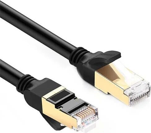 Cablu de rețea Ugreen NW107 Ethernet RJ45 Cat 7 STP 5 m Negru — imaginea 5