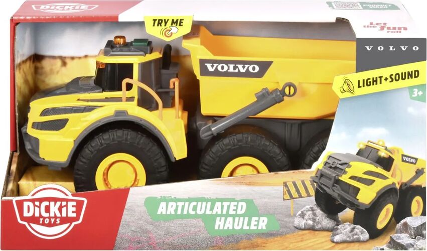 Dickie Basculanta Volvo Articulat Cu Sunete Și Lumini 23cm — imaginea 3