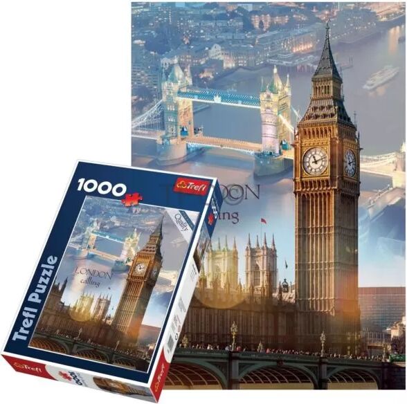 Puzzle Trefl 1000 zori de zi la Londra — imaginea 3