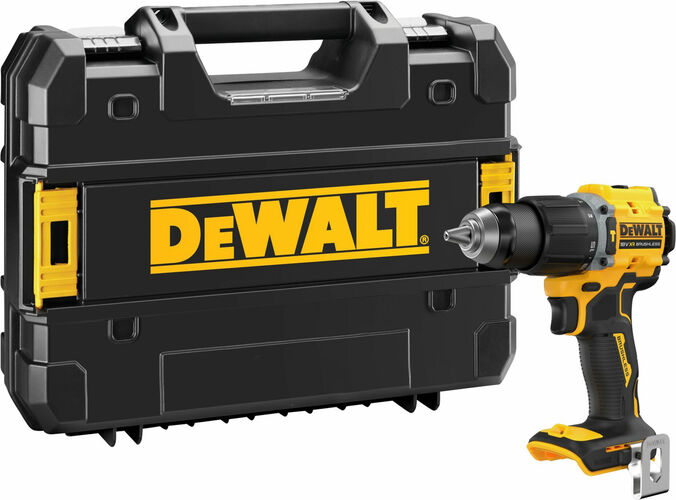 Unelte bormasina impact DeWALT DCD799NT, 18 volti galben/negru, fără baterie și incarcator, in cutie T STAK — imaginea 3