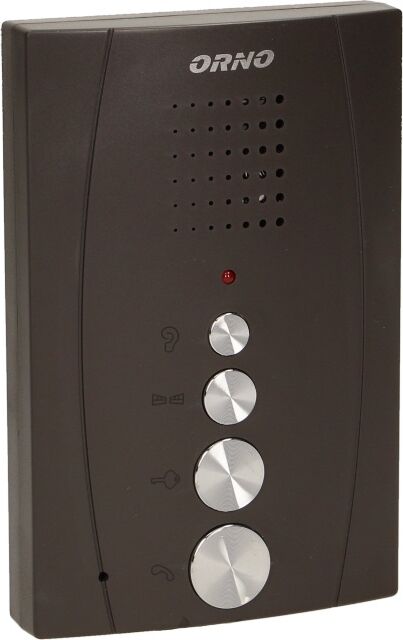 Interfon pentru o familie ELUVIO Orno OR-DOM-RE-914/B control automat al portilor ultra-slim negru — imaginea 5