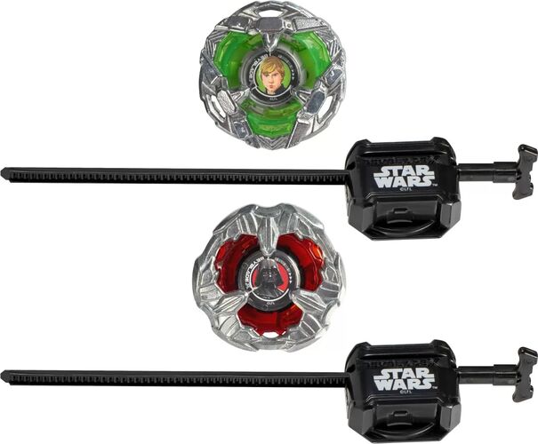 Beyblade x star wars pachet duo luke skywalker 4-80b și darth vader 4-60p — imaginea 5