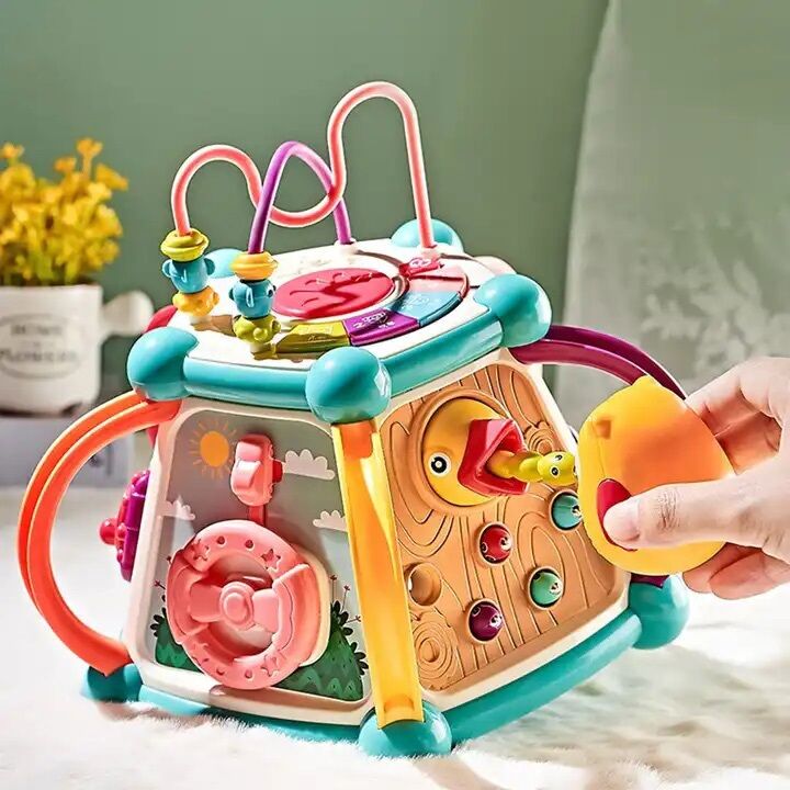 Jucarie educativa si interactiva 7 in 1 pentru copii WePro Store