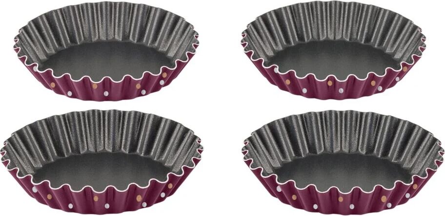Set 4 forme pentru copt brioșe Tefal PerfectBake J5558102, 11 cm, înveliș antiaderent — imaginea 3