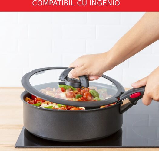 Capac de sticlă Tefal Ingenio L9846253 18 cm compatibil cu oalele & tigaile Ingenio — imaginea 6