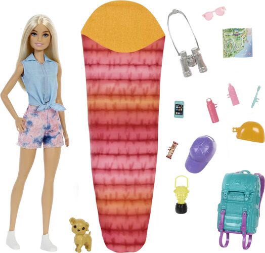 Barbie Camping Barbie Malibu Cu Accesorii — imaginea 5