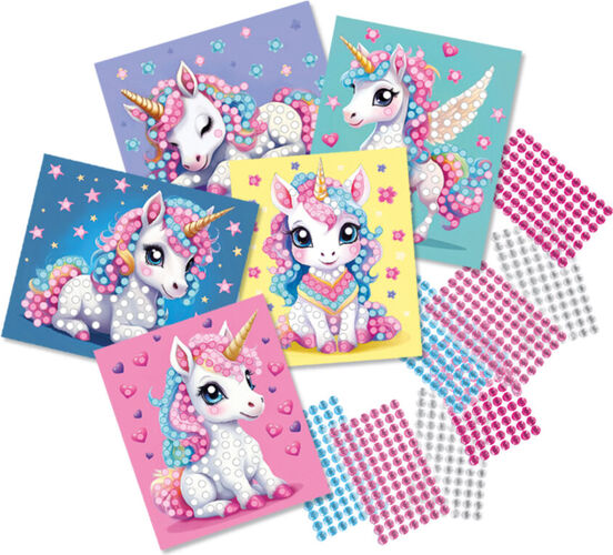 Set creativ cu diamante Unicorni — imaginea 5