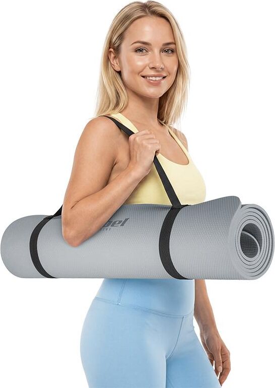 Saltea fitness Rebel ACTIVE RBA-3152-GY 183x61cm Grosime 6 mm Gri — imaginea 6