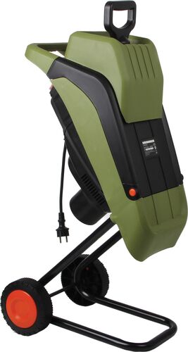 Tocător crengi și resturi vegetale electric Heinner VTRV002,putere 2500 W,diametru maxim tăiere 45 mm,roți transport — imaginea 6