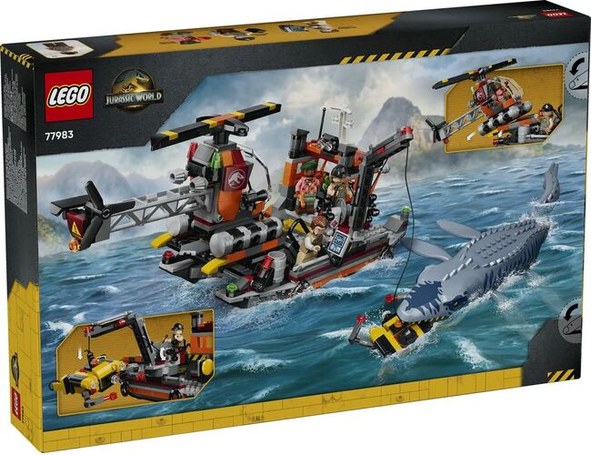 Lego Jurassic World Un Mosasaurus Ataca O Barca 77983 — imaginea 6