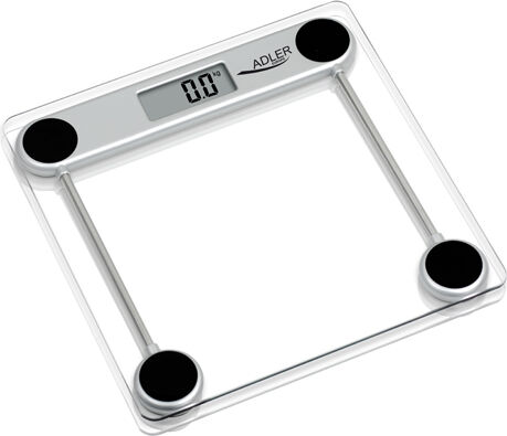 Adler Maximum weight capacity 150 kg Accuracy 100 g Glass