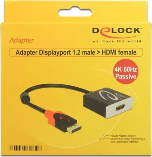 Adaptor Delock Displayport 1.2 la HDMI 4K 60 Hz T-M — imaginea 4