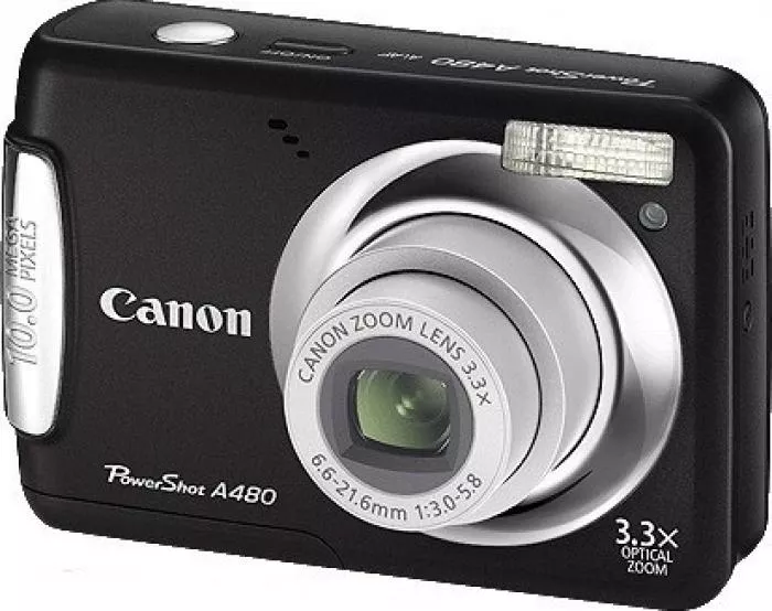Aparat Foto Digital Canon PowerShot A480 Black