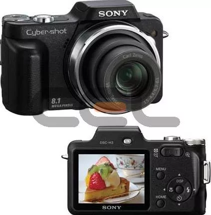 Aparat Foto Digital Sony DSC-H3 Black