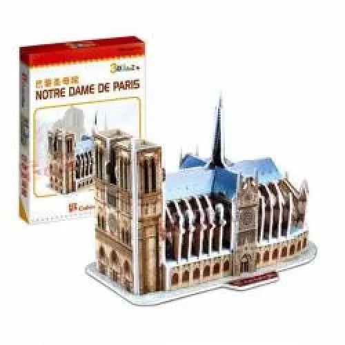 compliance Stun Assets Catedrala Notre Dame din Paris Franta - Puzzle 3D - 39 de piese la CEL.ro