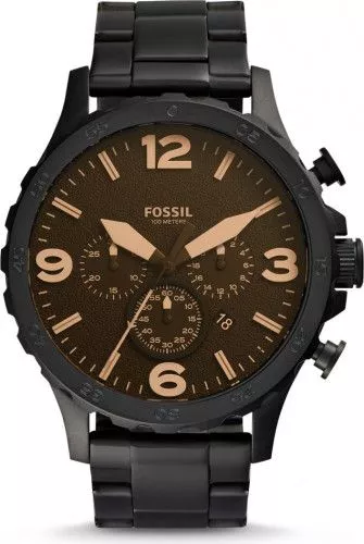 Jr1356 Ceas Barbatesc Fossil Nate JR1356 Maro Negru bsw_jr1356 - cel.ro