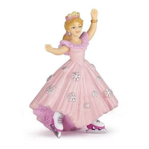 Printesa Rzo Figurina Papo-Printesa roz cu patine