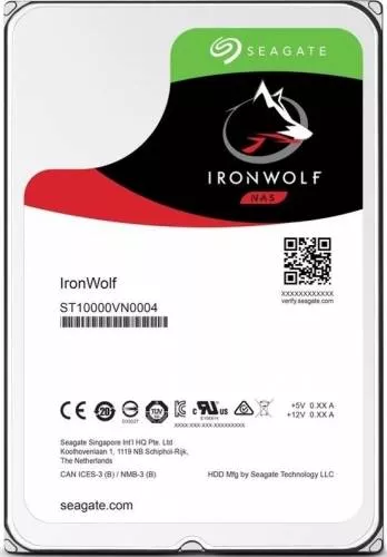 HDD Seagate Ironwolf 8TB 3.5" SATA III Per NAS – Nuovo Sigillato ST8000VN0022