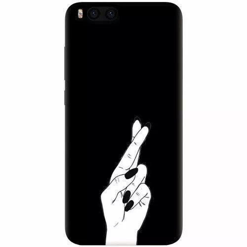 cement coverage Opposition Husa silicon pentru Xiaomi Mi 6 Finger Cross la CEL.ro