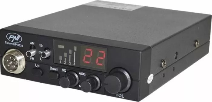 Radio CB PNI Escort HP 8024 ASQ + CB PNI ML160 Antena con Soporte T941