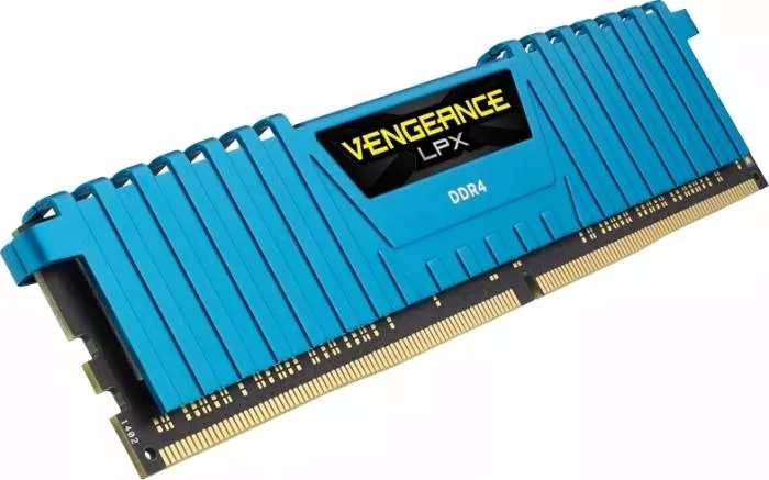 Memorie Corsair Vengeance LPX 16GB Kit 4x4GB DDR4 2400MHz CL14 Blue ...