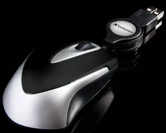 Miniature Mouse Module Mouse Laptop Verbatim Optical Mini Mouse Black 49020 - cel.ro