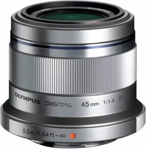 Obiectiv Foto Olympus M.Zuiko Digital 45mm f1.8 Silver Obiectiv Foto Olympus M.Zuiko Digital 45mm f1.8 Silver