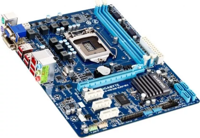 Placa de baza Gigabyte H61M-S2V-B3 Socket 1155 ga-h61m-s2v-b3 - cel.ro