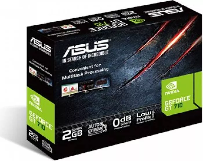 Placa video ASUS nVidia GeForce GT 710 2GB GDDR5 BRK gt710-sl-2gd5-brk ...