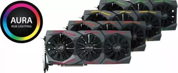 Placa video Asus GeForce GTX 1070 ROG Strix 8GB DDR5 256Bit
