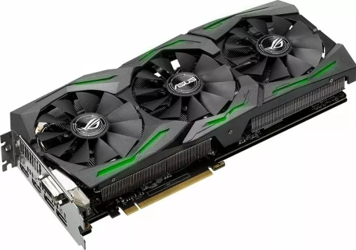Placa video ASUS GeForce GTX 1080 STRIX GAMING OC A8G 8GB DDR5X