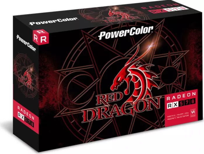 Placa video PowerColor Red Dragon Radeon RX 570 4GB GDDR5