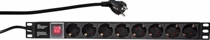 ATEN PE6108G Power Distribution Unit (PDU) 8 AC Outlet(s) 1U Black...