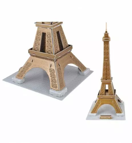 position scrapbook labyrinth Puzzle 3D pentru copii model tip Turnul Eiffel dimensiuni 47x23x20cm la  CEL.ro